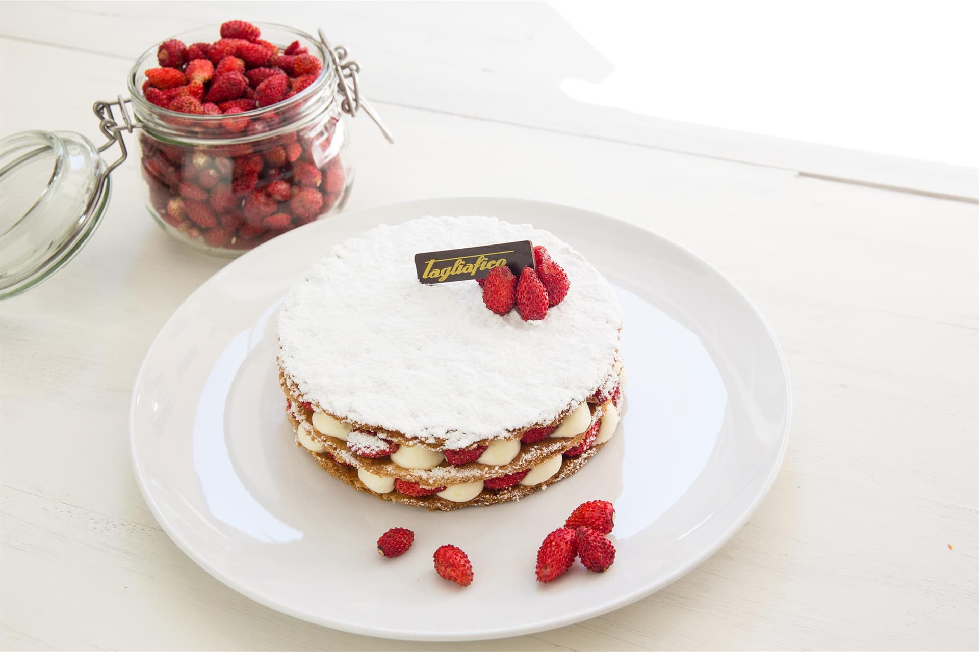 Millesfoglie chantilly e fragoline